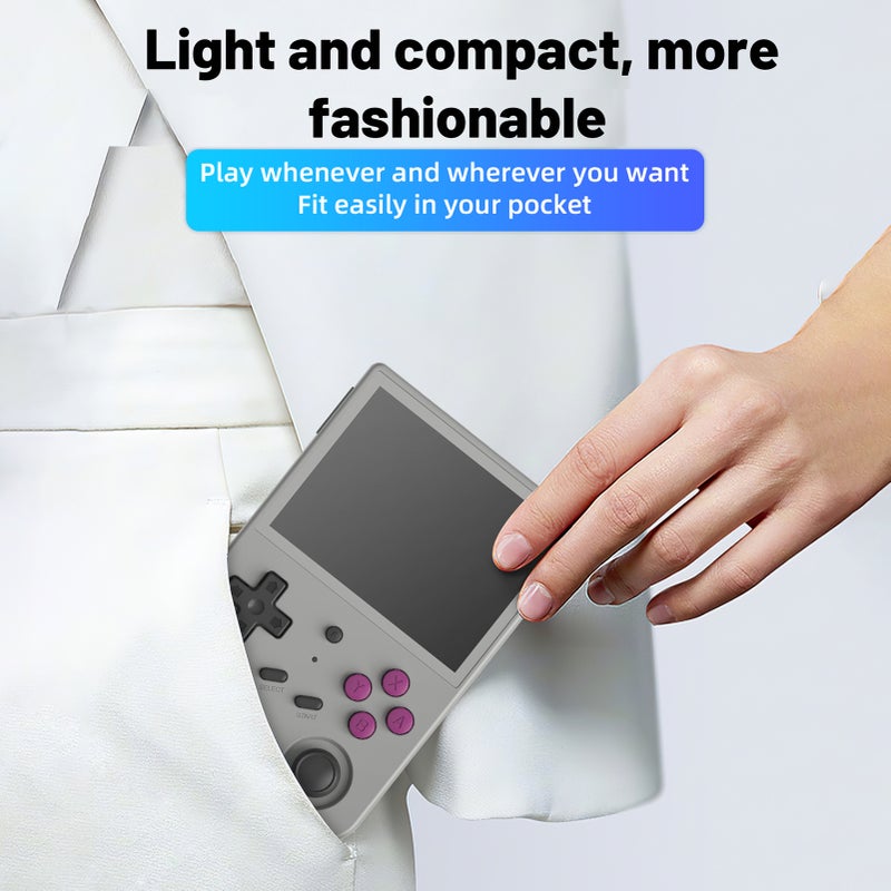 Retro Handheld Game Console RG353V 3.5 Inch IPS Screen Game Player Supports 5G WiFi 4.2 BT Portable Video Player with Online Fighting Streaming - Image 4