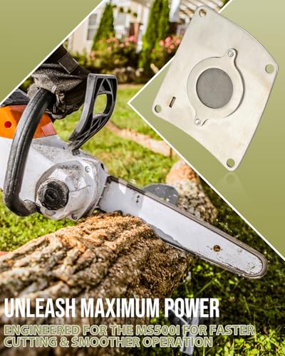 Foruly for MS500i Performance Muffler - 304 Stainless Steel Bolt-On Upgrade for MS 500i Chainsaw - Increases Power & Reduces Heat - Image 2