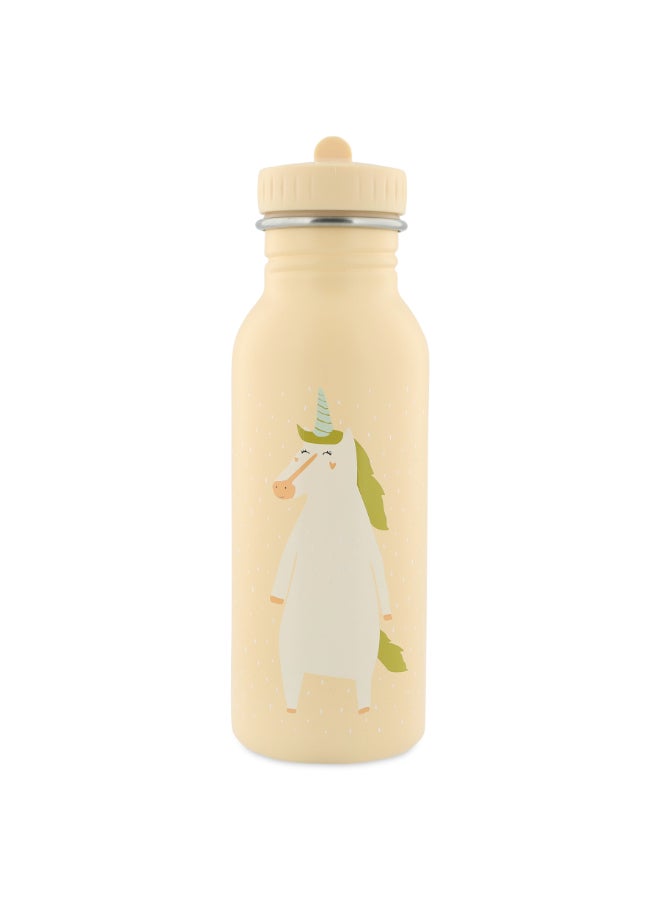 Trixie Stainless Steel Water Bottle - 500ml - Mrs. Unicorn - Image 1