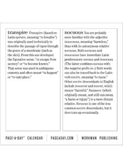 365 New Words-A-Year Page-A-Day® Calendar 2025: From the Editors of Merriam-Webster  - Image 3