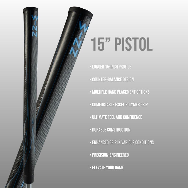 Winn Excel 15-Inch Pistol Putter Grip, Black - Image 5