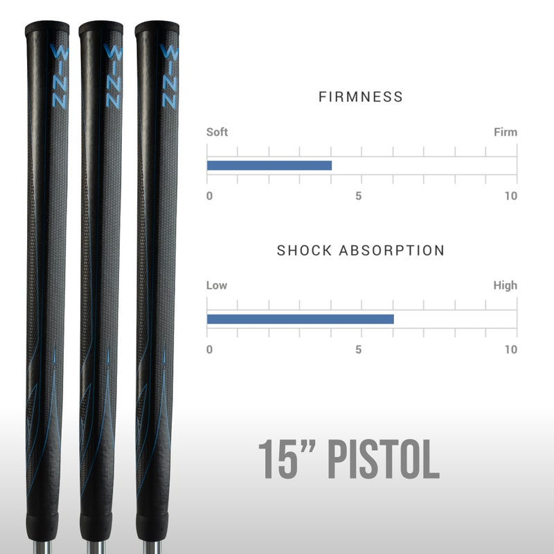 Winn Excel 15-Inch Pistol Putter Grip, Black - Image 4
