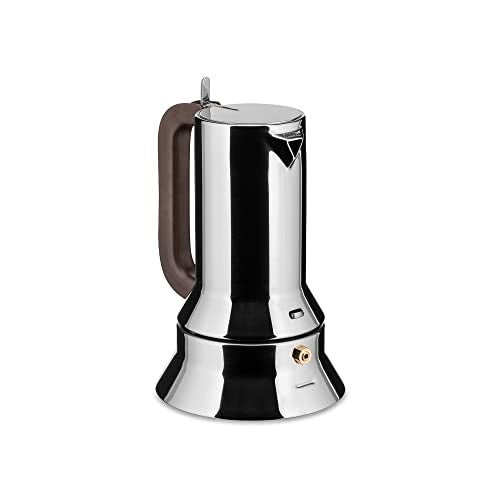 Alessi 9090/3 - Design Stovetop Espresso Coffee Maker, 18/10 Stainless Steel, Mirror Polished, 3 cups - Image 2