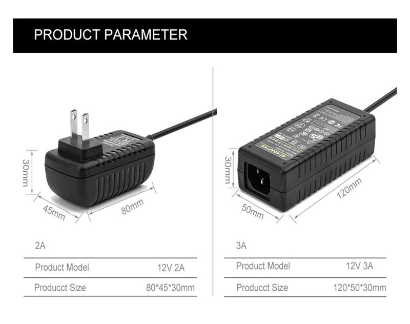 12V 1A 12W Switching Power Supply LED Driver Transformer DC 12V 1A 2A 3A 5A 6A 7A 8A 10A - Image 3
