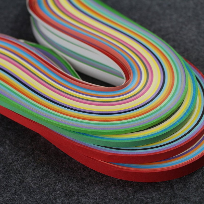 IMISNO Paper Quilling Strips Set 1040 Strips 26 Colors (3/5/7/10mmx38cm,Pack of 4 Sets) - Image 2