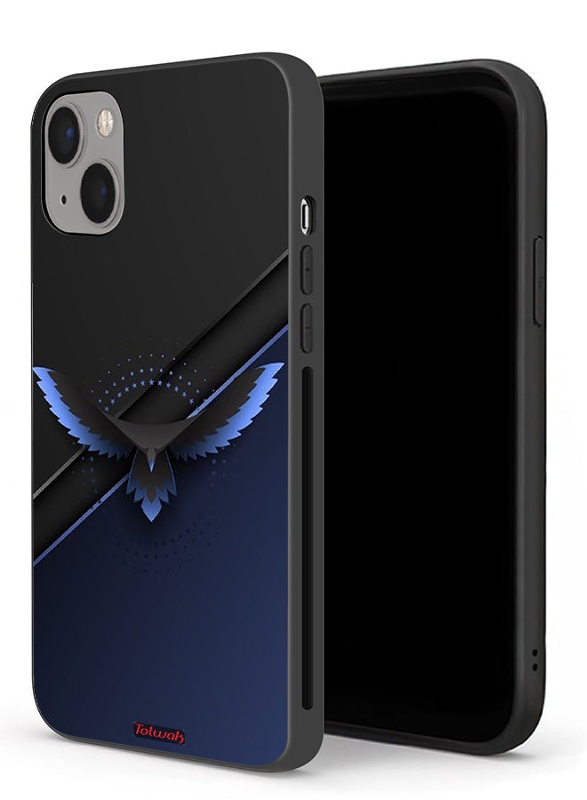 Tolwak Apple iPhone 13 mini Protective Case Eagle Digital Abstract Art - Image 1