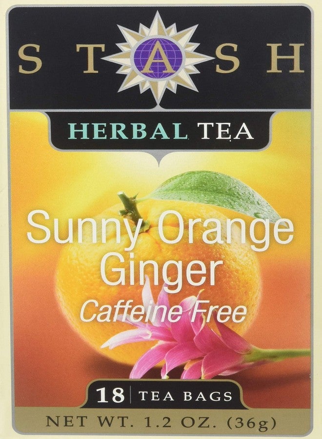 STASH TEA TEA GINGER ORANGE 18BG - Image 1