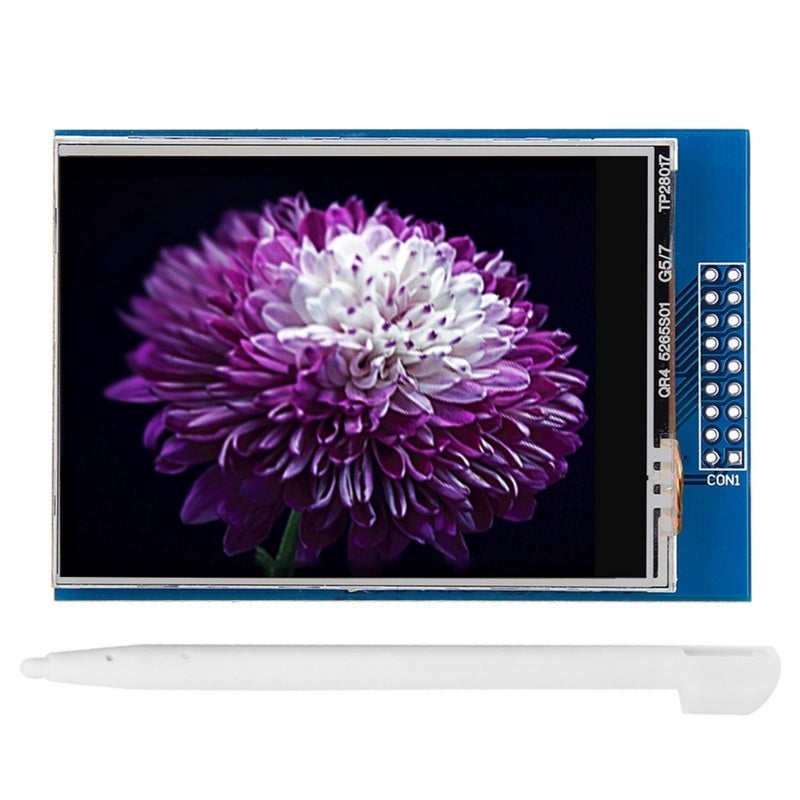 شاشة عرض TFT LCD: وحدة شاشة لمس مقاس 2.8 بوصة بدقة 320 × 240 - لا توجد أسلاك مطلوبة، ألوان RGB 16 بت 65 ألف لون لـ Raspberry Pi وللوحدات التنموية - Image 1