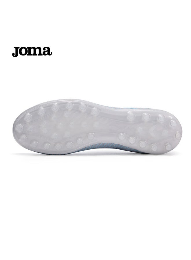 Joma أحذية كرة القدم جومّا ثاندر للرجال Mg مع مسامير قصيرة مقاومة للانزلاق وخفيفة الوزن لأغراض التدريب السريع رمادي أزرق 42 - Image 4