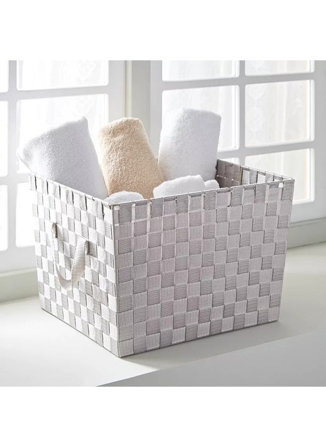 Home Box Strap Storage Basket 25 x 38 x 33 cm  - Image 2