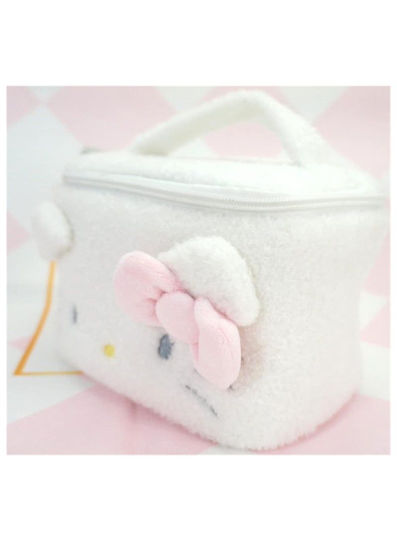general Cute hello Kitty plush bag cosmetic storage bag wallet storage bag packaging - Image 2