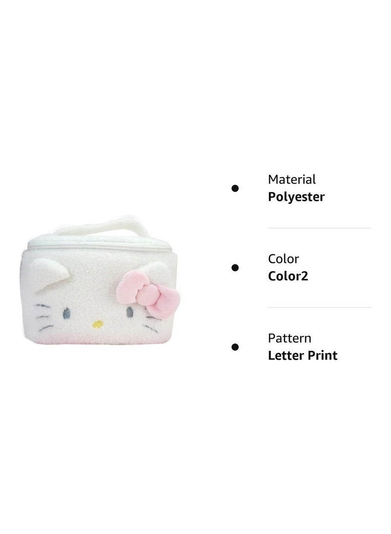 general Cute hello Kitty plush bag cosmetic storage bag wallet storage bag packaging - Image 5
