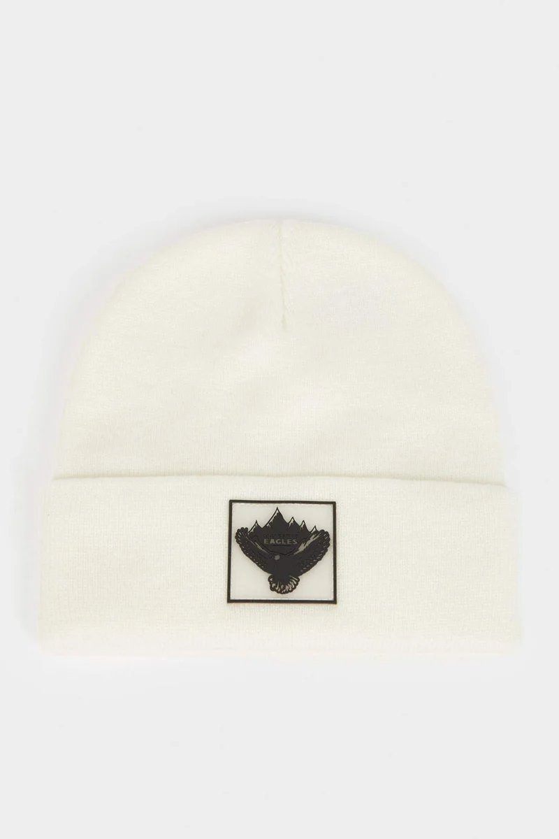 ديفاكتو Boy Woven Label Beanie