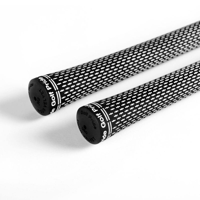 Golf Pride Tour Velvet 360 Golf Grip  Standard  White/Black - Image 2