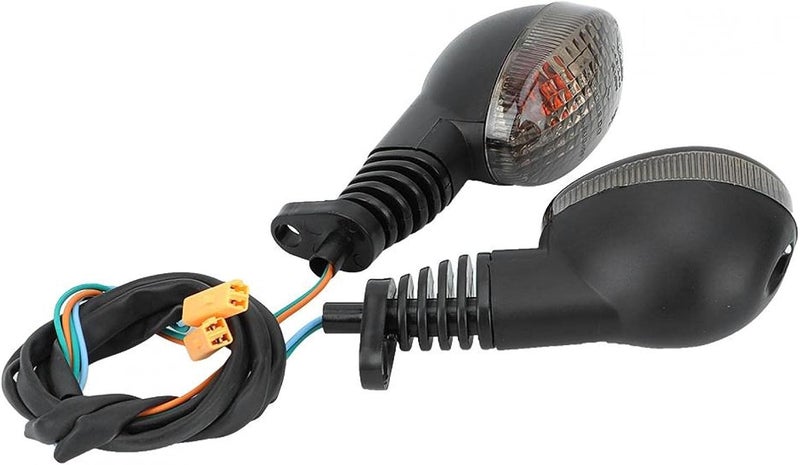 comfrt Turn Signal Light, 2PCS Turn Signal Light Lamp Front Rear Running Lights Fit For Kawasaki Para Ninja 250 Motorcycle Modification(Smoky black) - Image 3