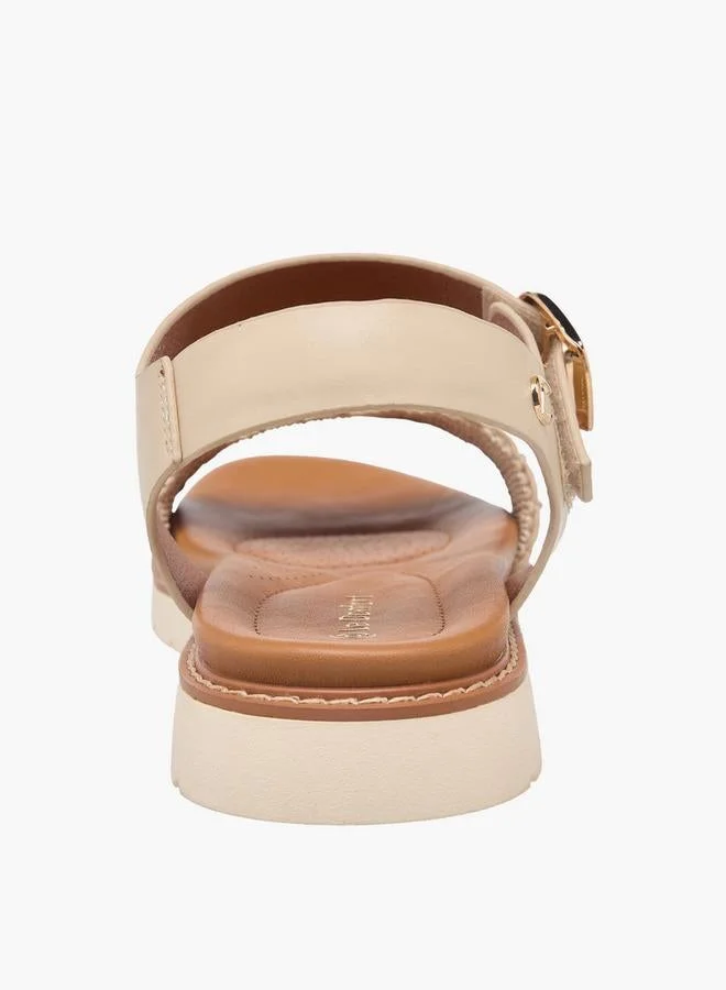 Le Confort BEIGE Women Buckle Closure Sandals for Women | Best Price UAE
