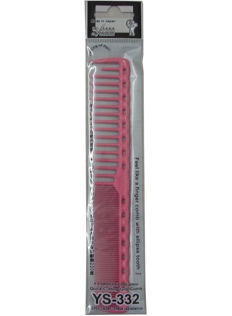Y.S.PARK cutting comb YS-332 pink - Image 2