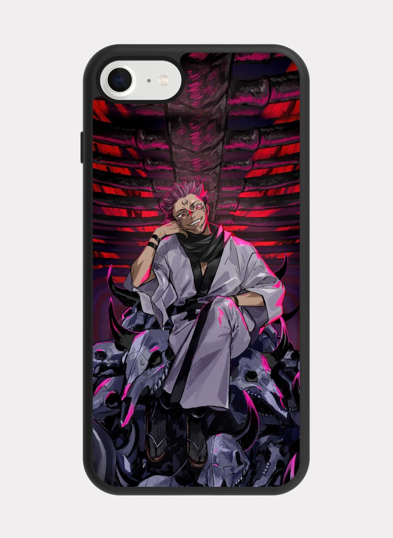 بكسلات كفر ايفون 8 جوجوتسو كايسن سوكونا رمادي - Image 1