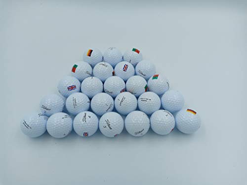 Titleist كرة جولف Titleist Pro V1X محدثة بحالة ممتازة، بيضاء - Image 2