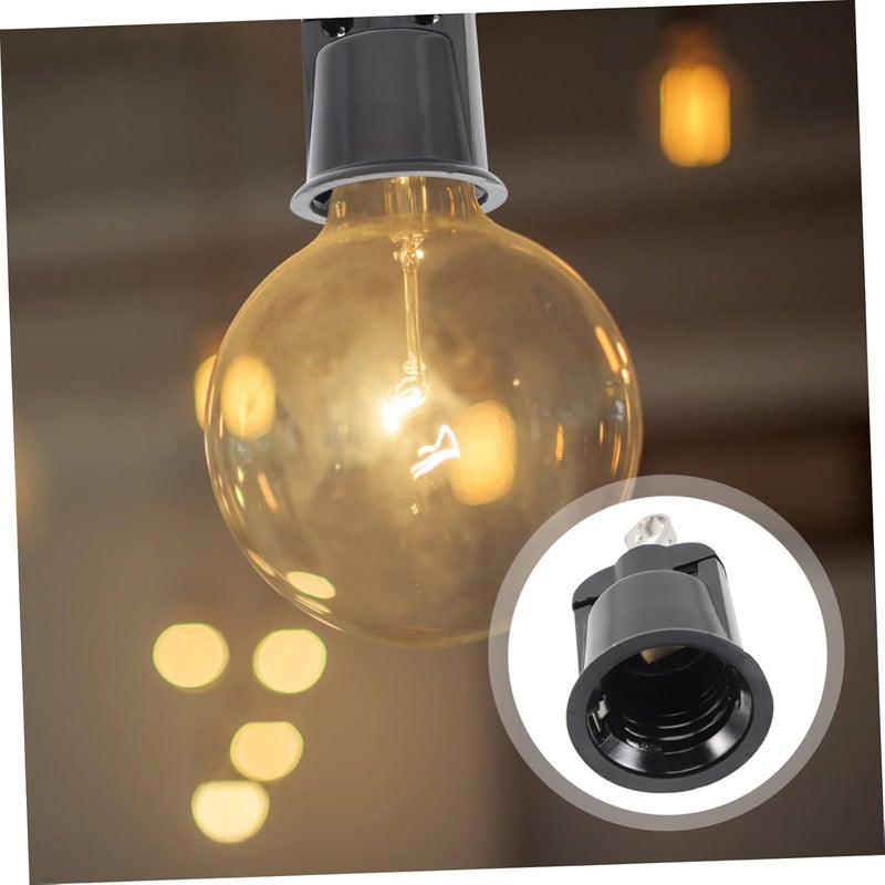 Light Socket with Hook Portable Lamp Holder for Easy Hanging Screw in Base for Living Rooms and Garden Lighting and Stylish Design - Image 3