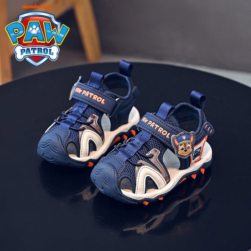 Wang Wang Team Children'S Shoes Children'S Sandals Baotou Summer Children'S Sports Soft Bottom Boy Baby Beach Shoes - Image 2