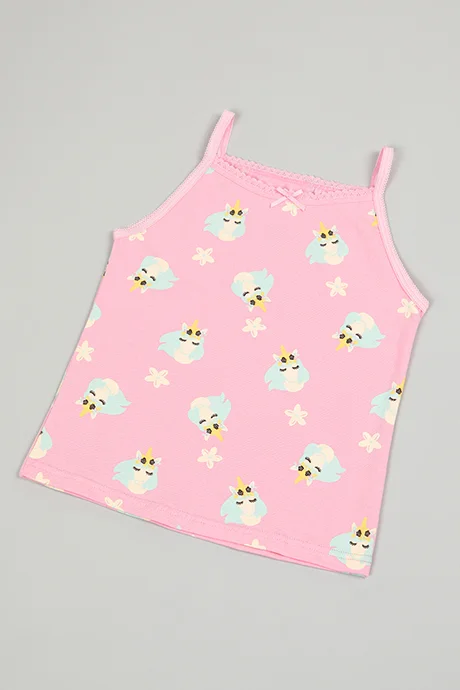 R&B 3 Pack Printed Camisoles