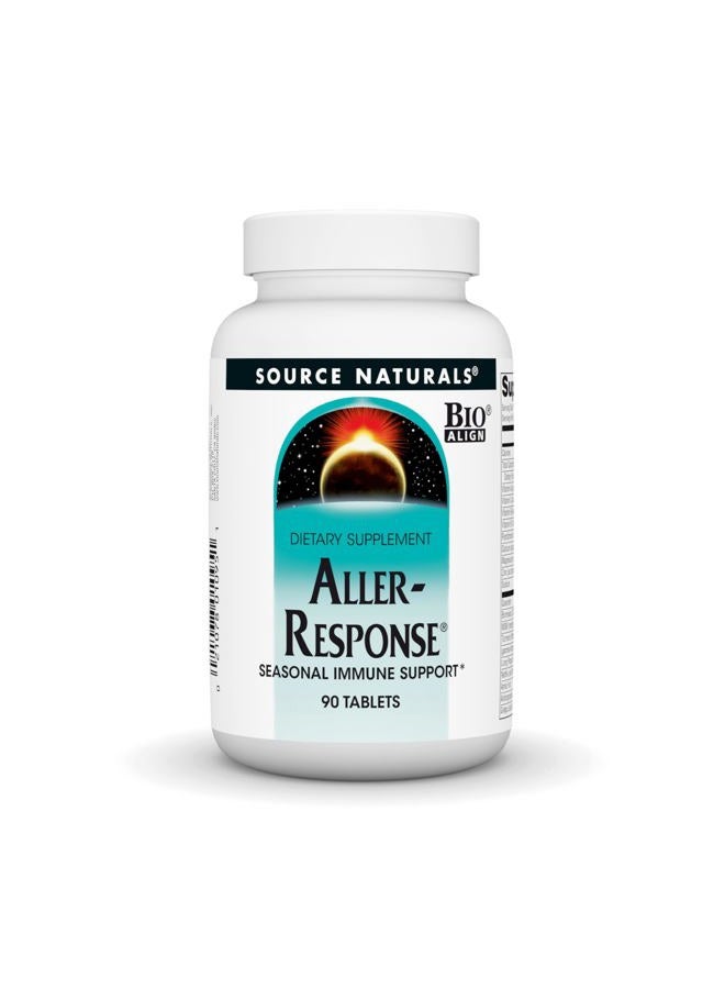 Source Naturals Aller-Response - Seasonal Immune Support - 90 Tablets - Image 1