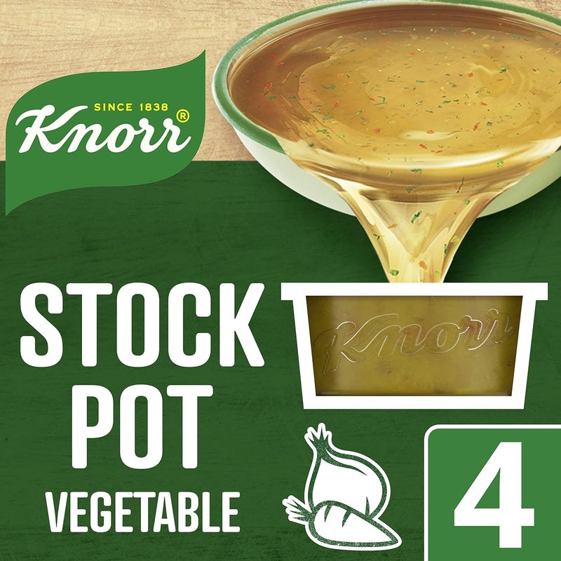 Knorr Vegetable Stock Pot - 4 Pack of 28g Each, Gluten Free - Image 4