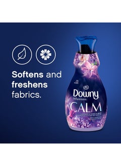 Downy Infusions Laundry Fabric Softener Liquid, Calm Scent, Lavender & Vanilla Bean, 56 Fl Oz (Pack of 2)  - Image 2