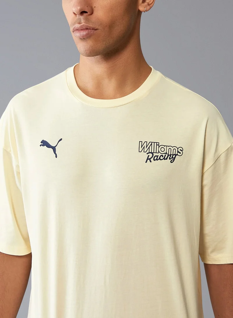 Williams Racing  WILLIAMS RACING FW MENS OVERSIZED TEE for Men | Best Price UAE