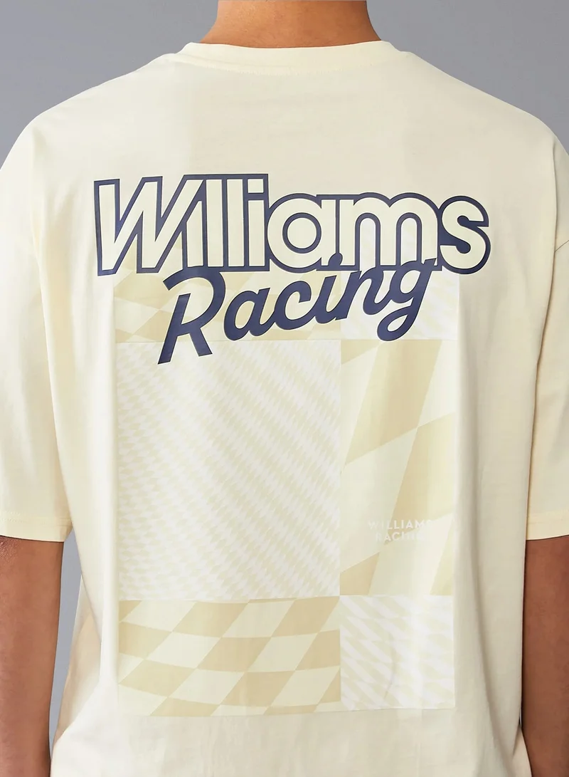 Williams Racing  WILLIAMS RACING FW MENS OVERSIZED TEE for Men | Best Price UAE