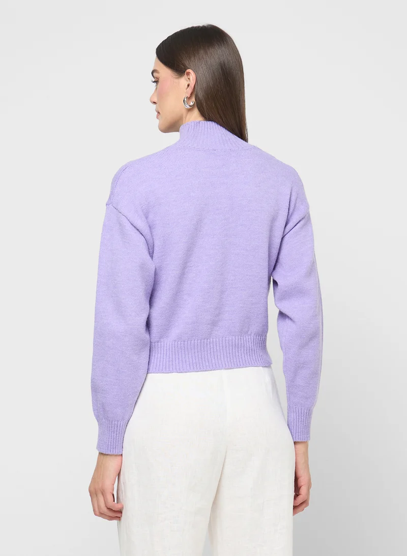 ايلا High Neck Sweater