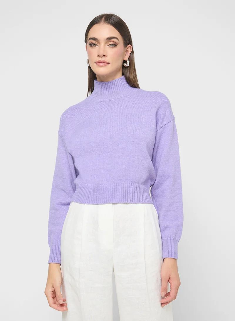 ايلا High Neck Sweater