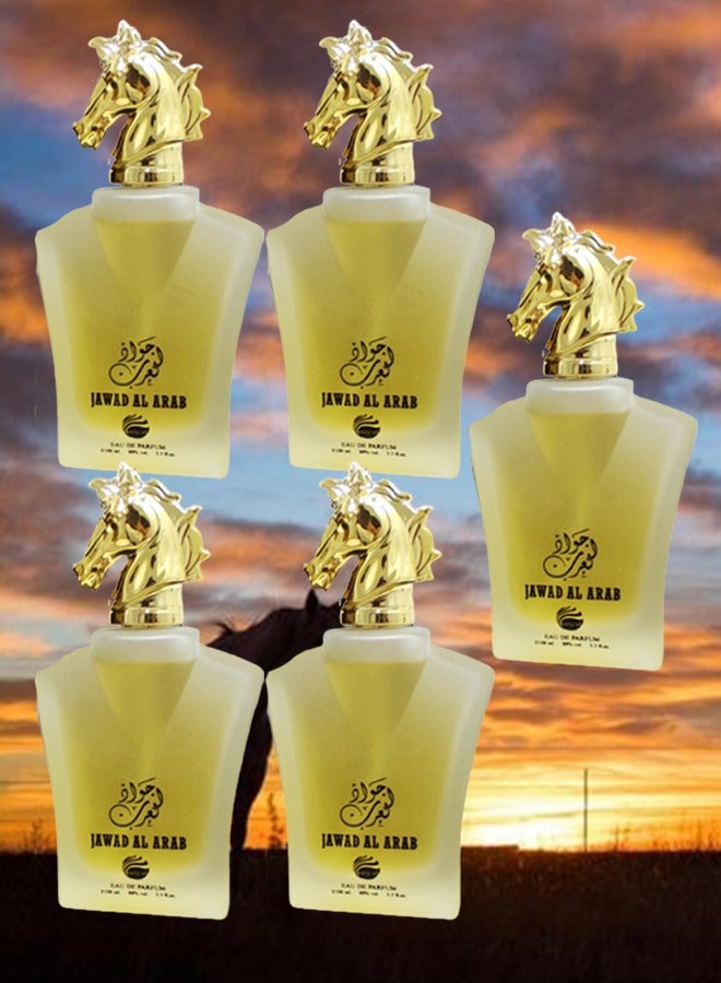 JAWAD 5 Pieces Jawad Al Arab Perfume 100ml EDP - Image 1