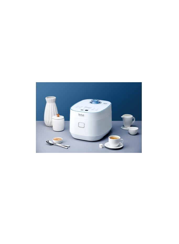 Tefal RK5221 Spherical Pot Rice Cooker 1.5 Liter 750 Watt with 3D Heating Fuzzy Logic and Keep Warm Function 1.5 L 750 W RK5221 white - Image 3