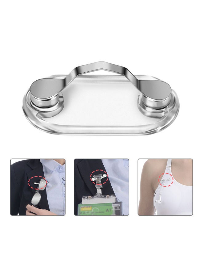 اليشمك حامل نظارات مغناطيسي مصنوع من الستانلس ستيل - Image 3