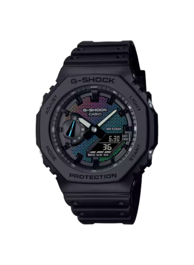 CASIO G_Shock Resin Analog+Digital Wrist Watch GA-2100RW-1ADR - Image 1