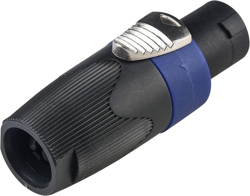 MADOWL 4 Packs Speakon Connector, Suitable for Nl4fx Speakon Plug Connectors Speakon Cables, 4 Pin Female to Nl4fc Male Converter Nl2fx Plug 4 Pole for Speakers Powercon Twist Lock - Image 2