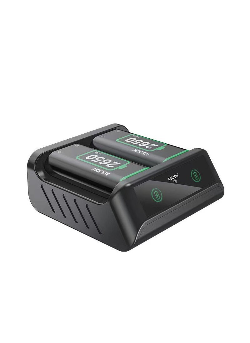 AOLION Rechargeable Battery Pack for Xbox One/Xbox Series X|S/Xbox One Elite Controller with 2x2650mAh  - Image 2