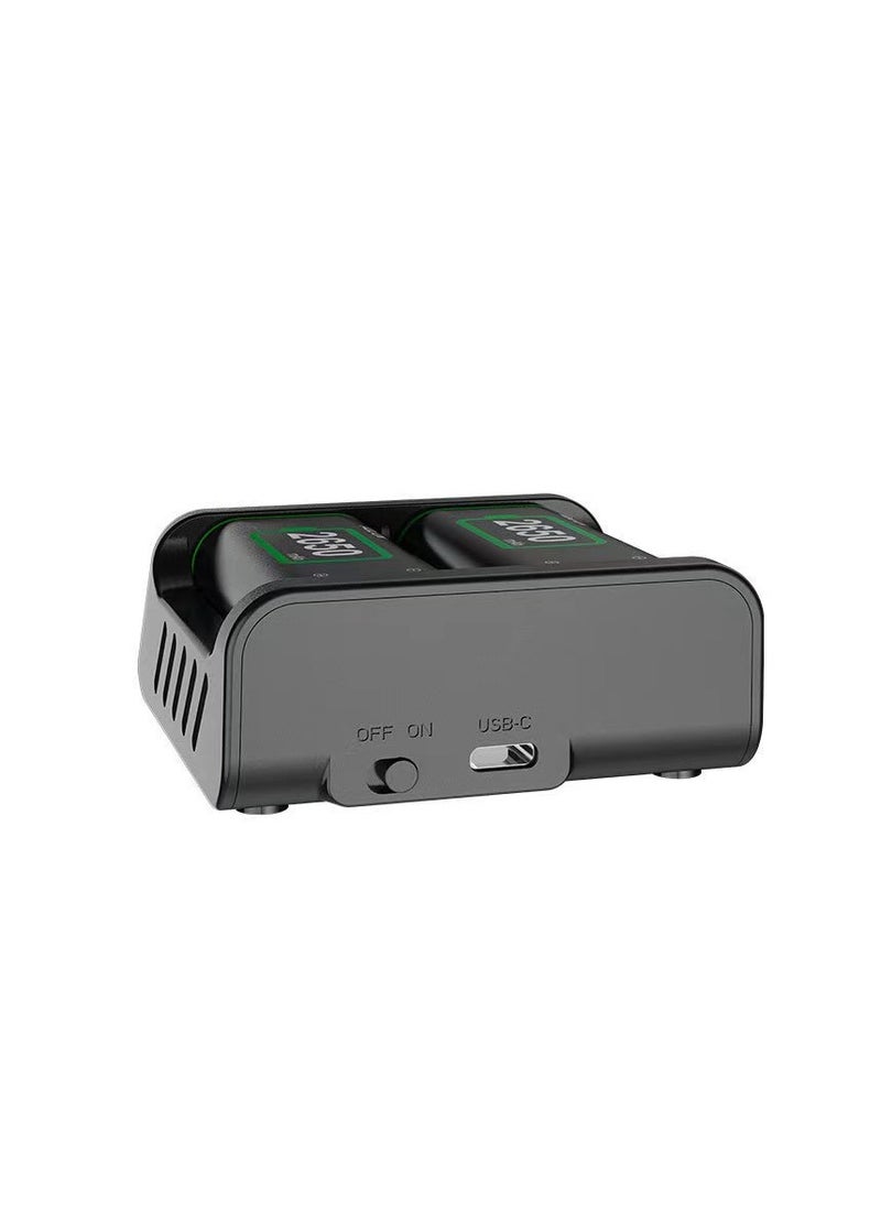 AOLION Rechargeable Battery Pack for Xbox One/Xbox Series X|S/Xbox One Elite Controller with 2x2650mAh  - Image 3