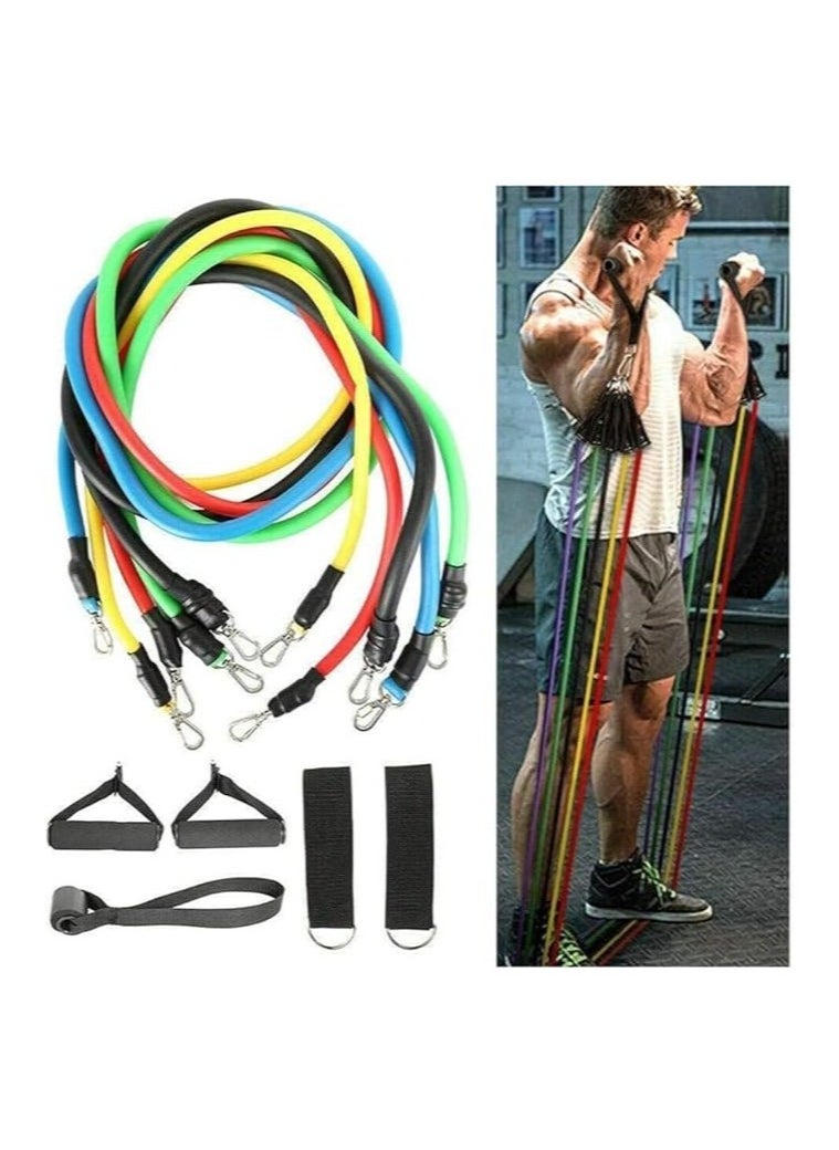 Fitness Resistance Belt and Tension, Latex Fitness Supplies and Rubber Tube for Yoga Exercise and Fitness for Home Exercise (11 Pieces) - pzsku/Z0B0813DC9AEB16DE5210Z/45/_/1735230727/e6422260-f76a-473d-a1a3-26a31a514030