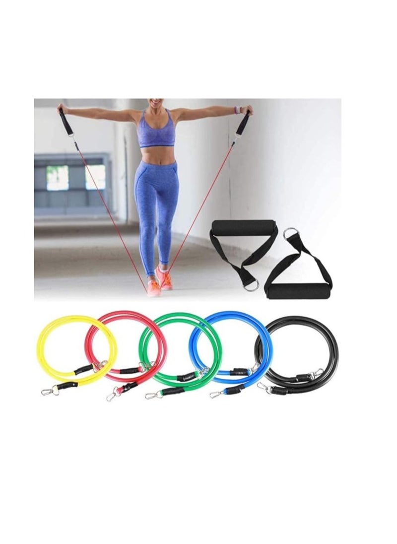 Fitness Resistance Belt and Tension, Latex Fitness Supplies and Rubber Tube for Yoga Exercise and Fitness for Home Exercise (11 Pieces) - pzsku/Z0B0813DC9AEB16DE5210Z/45/_/1735230728/4115a202-929f-488a-a0cd-bdd04dde397d