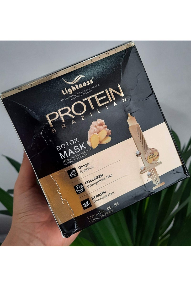 Lightness Protein Brazilian Botox Hair Mask 1000 ML - Image 2