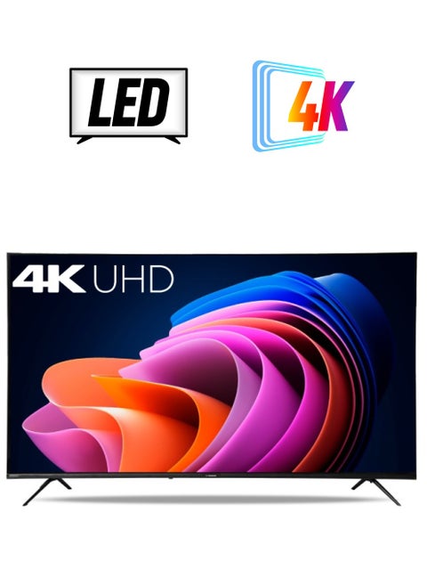 تلفزيون توشيرو الذكي 65 بوصة بدقة 4K UHD مع نظام تشغيل WebOS مع جهاز تحكم سحري، واي فاي مدمج، تطبيقات ذكية، موديل 2024 - TRO65MEU4STN2