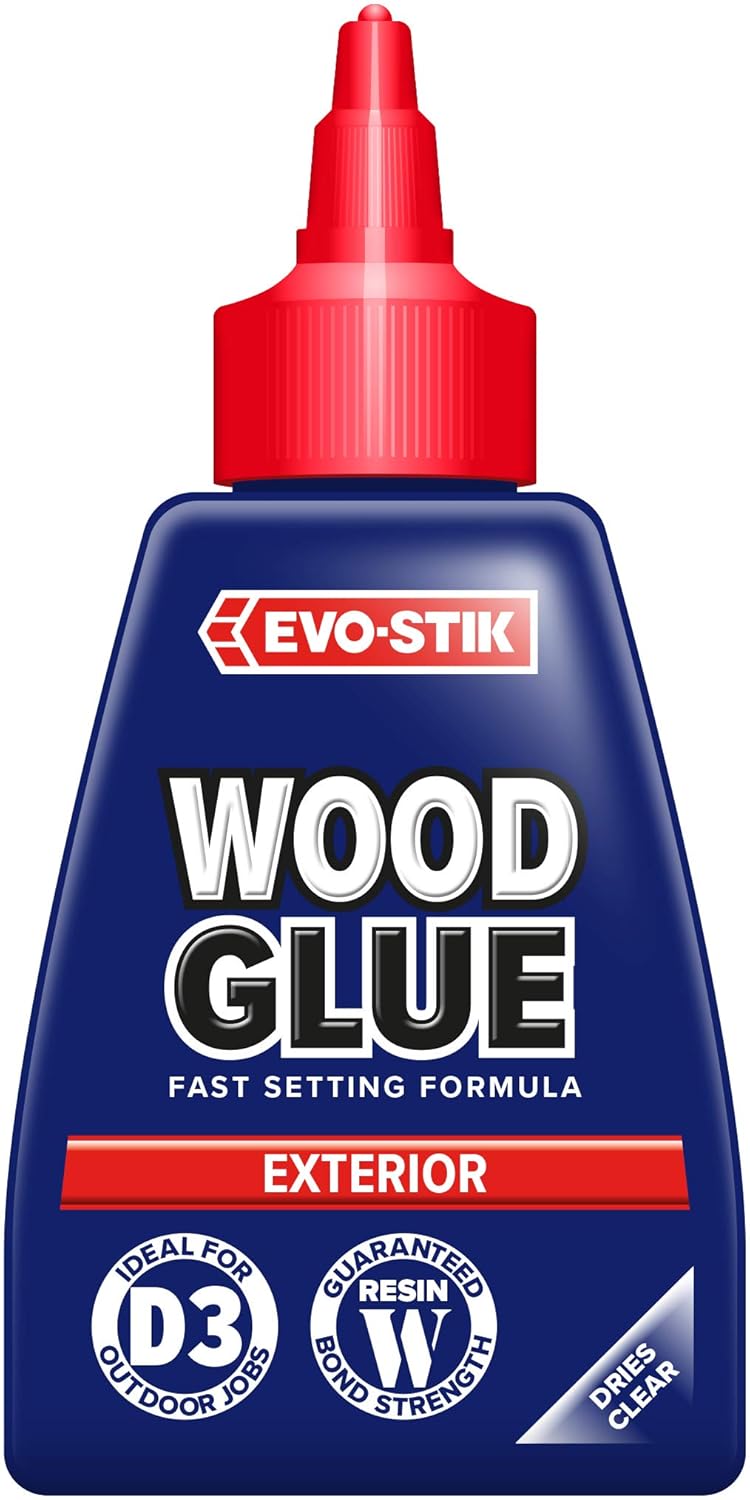 EVO-STIK Exterior Wood Glue - Fast Setting & Weatherproof - Image 1
