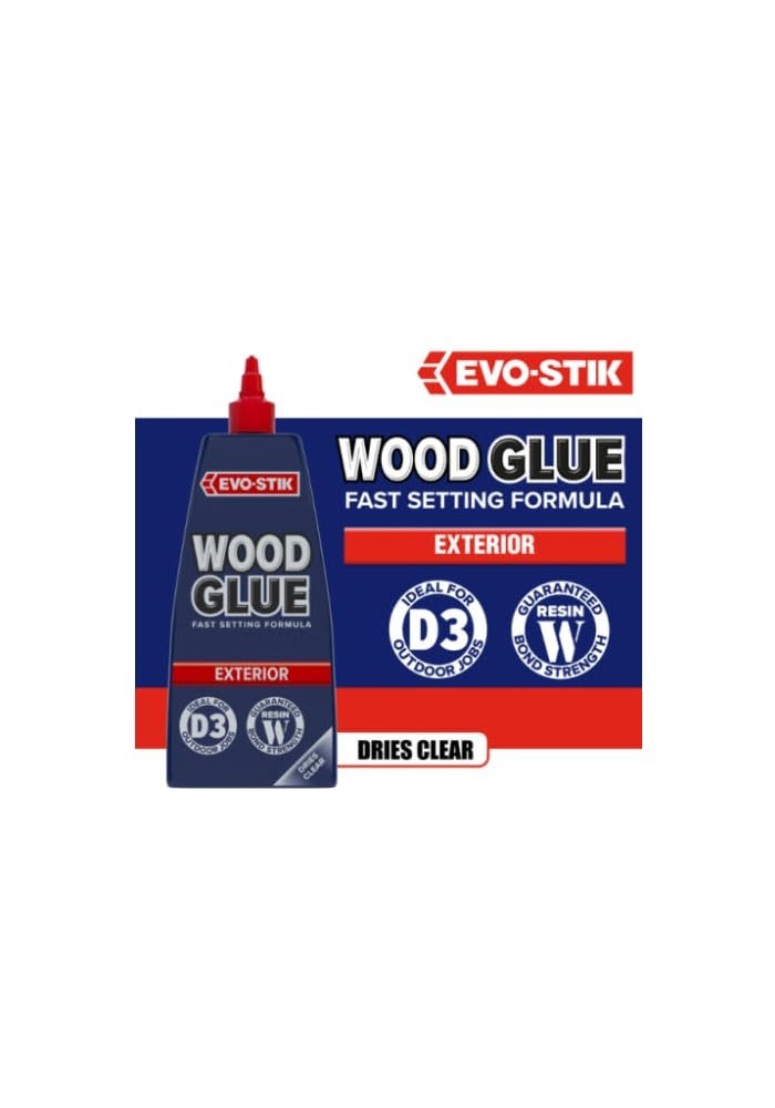 EVO-STIK Exterior Wood Glue - Fast Setting & Weatherproof - Image 2