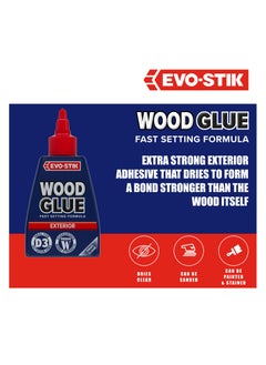 EVO-STIK Exterior Wood Glue - D3, Weatherproof, Extra Strong, Fast Setting, Suitable For All Wood Types, Dries Clear, 125ml  - Image 5