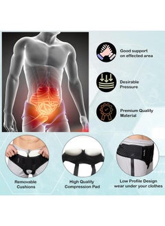 - Inguinal Hernia Support Post-Surgery Hernia Pain Relief Truss Brace For Double Inguinal Or Sports Hernia With 2 Removable Compression Pads & Adjustable Groin Straps-Small - pzsku/Z0B084E7421E293AFA367Z/45/_/1735816338/23255f4b-d48a-4880-a671-1696623a1bb7