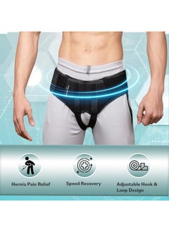 - Inguinal Hernia Support Post-Surgery Hernia Pain Relief Truss Brace For Double Inguinal Or Sports Hernia With 2 Removable Compression Pads & Adjustable Groin Straps-Small - pzsku/Z0B084E7421E293AFA367Z/45/_/1735816341/26dd9549-9aa5-4f9c-947b-e97a37e02721