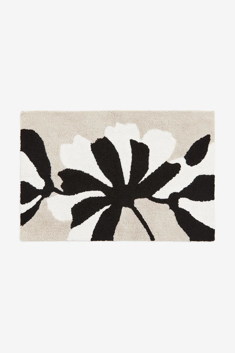 H&M Floral Bath Mat
